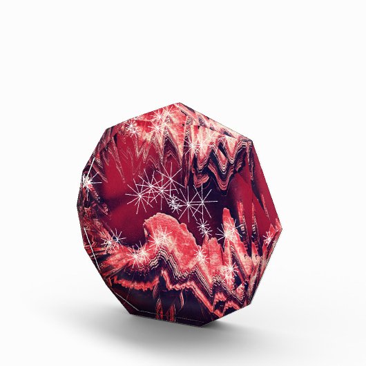 Ruby Red Gemstone Fotoblokken (Rechts)