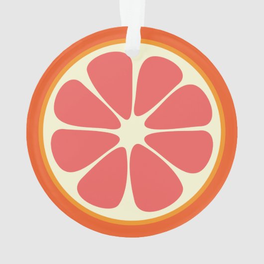 Ruby Red Grapefruit Juicy Sweet Citrus Fruit Slice (dos)