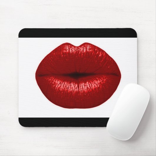 RUBY RED LIPSTICK MAKEUP BEAUTY MODE SALLIPS MUISMAT (Met muis)