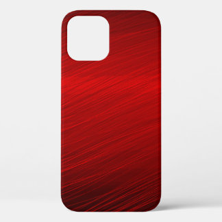 Ruby red paper business shiny iPhone 12 hoesje
