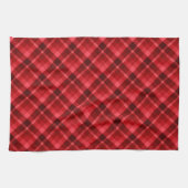 Ruby Red Pset Pattern Kitchen Towel Theedoek (Horizontaal)
