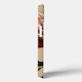 Ruby Red Rose with White Accents Case-Mate iPhone Case (Achterkant / Rechts)