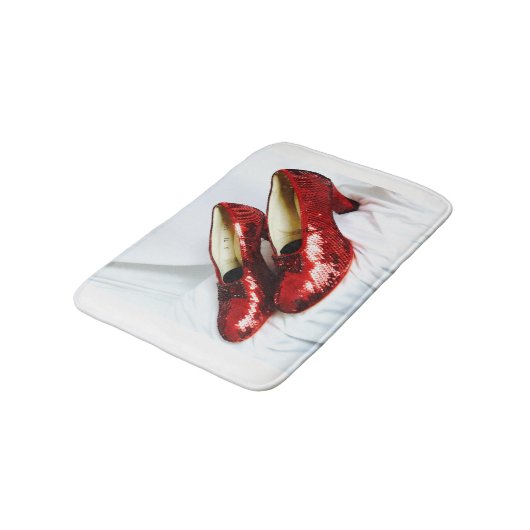Ruby Red Slippers Bath Mat. Badmat (Gekanteld)
