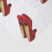 Ruby Red Slippers Schoenen Wrapping Tissue Paper Tissuepapier (Detail)