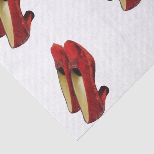 Ruby Red Slippers Schoenen Wrapping Tissue Paper Tissuepapier (Detail)