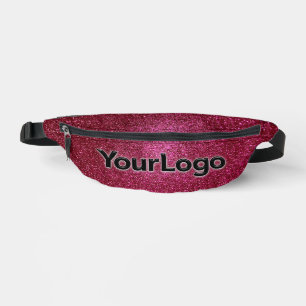 Ruby Red Sparkly Parties scintillant Logo d'affair