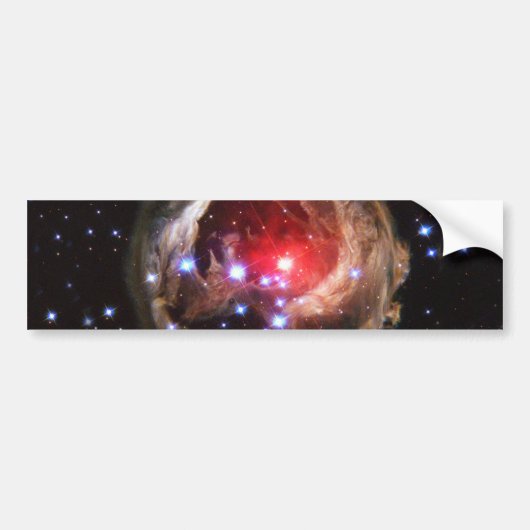 Ruby Red Superreureureuze Star Dust Bumpersticker (Voorkant)