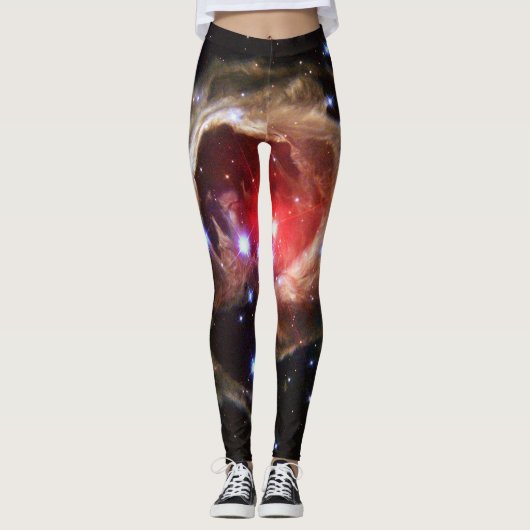 Ruby Red Superreureureuze Star Dust Leggings (Voorkant)