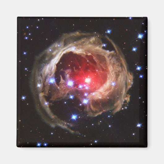 Ruby Red Superreureureuze Star Dust Magneet (Voorkant)