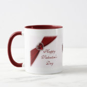 Ruby Red Valentine's Day Mug (Gauche)