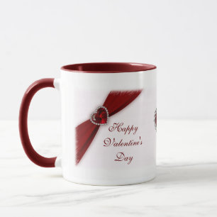 Ruby Red Valentine's Day Mug