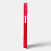 Ruby red waterverf swish Case-Mate iPhone case (Achterkant / Rechts)