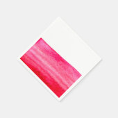 Ruby red waterverf swish servet (Hoek)