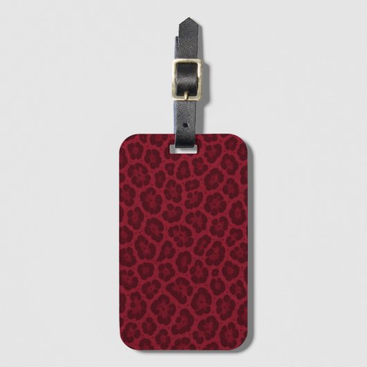 Ruby Roar Bagagelabel (Voorkant (verticaal))