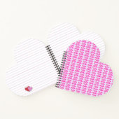 Ruby Rocks-ontwerp SWEET PINK Notitieboek (Binnen)