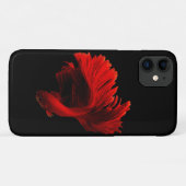 Ruby Rode Siamese Vechtvissen Case-Mate iPhone Case (Achterkant (horizontaal))