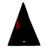 Ruby Rode Siamese Vechtvissen Feesthoedjes (Rechts)