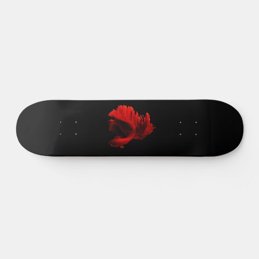 Ruby Rode Siamese Vechtvissen Skateboard (Horizontaal)