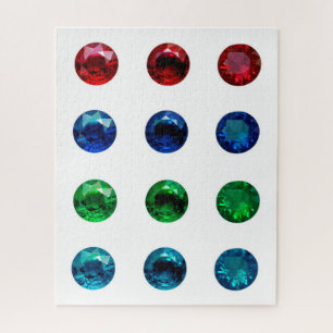 Ruby Sapphire Emerald Topaz Puzzle