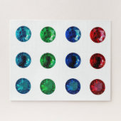 Ruby Sapphire Emerald Topaz Puzzle (Horizontal)