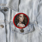 Ruby Shine Pageant Knop Ronde Button 7,6 Cm (In situ)