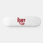 Ruby Skateboard (Horizontaal)