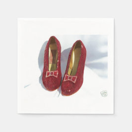 Ruby Slippers Napkins Servetten