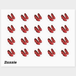 Ruby Slippers Ronde Sticker