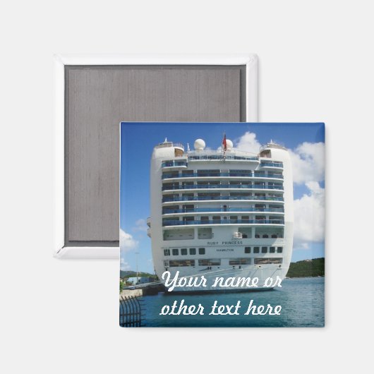 Ruby Stern custom magnet Magneet (Voorkant / Achterkant)