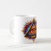 Ruby Sun Eye koffiemok (Voorkant links)