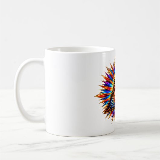 Ruby Sun Eye koffiemok (Links)