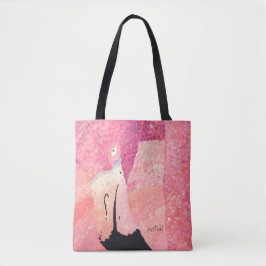 Ruby the Flamingo Canvas tas