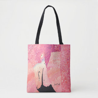 Ruby the Flamingo Canvas tas