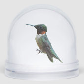 Ruby-Throated Hummingbird Bird Photography Sneeuwbol (Voorkant)