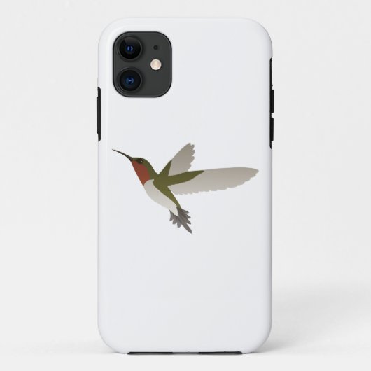 Ruby Throated Hummingbird Case-Mate iPhone Case (Achterkant)