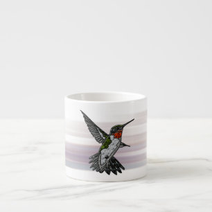 Ruby Throated Hummingbird Espresso Kop