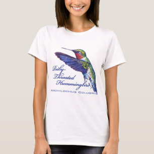 Ruby Throated Hummingbird Latijn T-shirt
