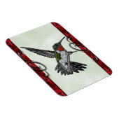 Ruby Throated Hummingbird Magneet (Rechterzijde)