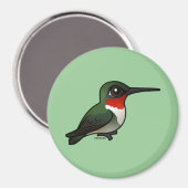 Ruby-throated Hummingbird Magneet (Voorkant / Achterkant)