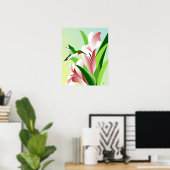 Ruby-throated Hummingbird Poster (Thuiskantoor)