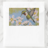 Ruby-Throated Hummingbird - Stickers (Tas)