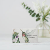 Ruby Throated Hummingbird Visitekaartje (Staand voorkant)