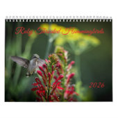 Ruby Throated Hummingbirds Kalender (Hoes)