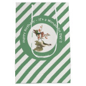 Ruby-throated kolibrie, verjaardag of andere parti medium cadeauzakje (Achterkant)