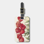 Ruby Tulips Bagagelabel (Voorkant verticaal)