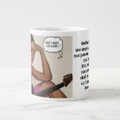 Ruby waar ik van hou extra grote beker (Voorkant)