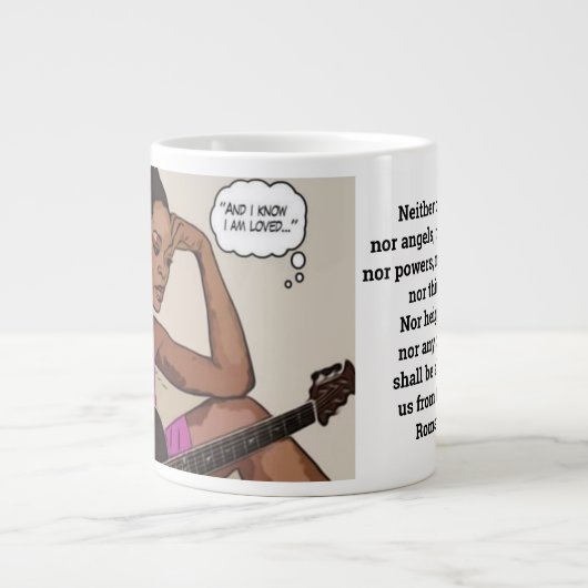 Ruby waar ik van hou extra grote beker (Voorkant)