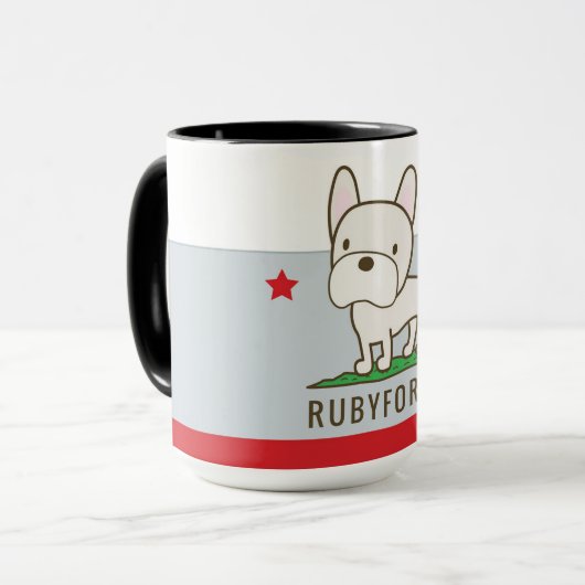 Rubyfornia Ringer Mok (Voorkant links)