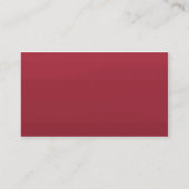 Rubyred Wave - Business Visitekaartje (Achterkant)