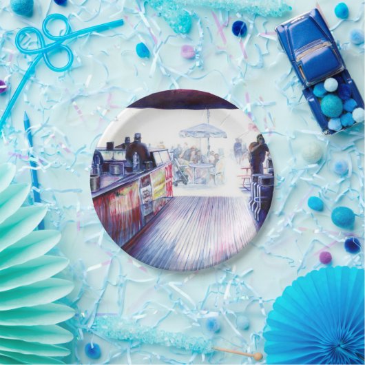 Ruby's, Coney Island, New York Papieren Bordje (Feest)